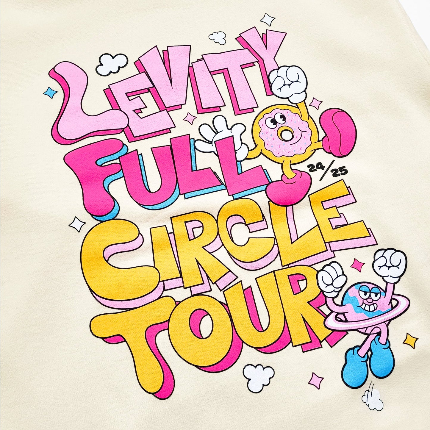 Levity - Full Circle Tour Hoodie - Bone