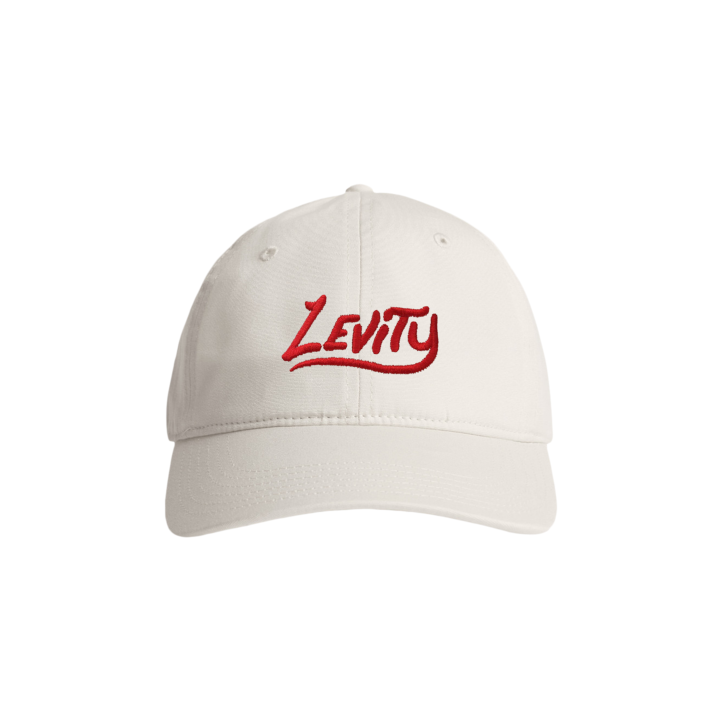 LEVITY - Logo Dad hat - Ecru