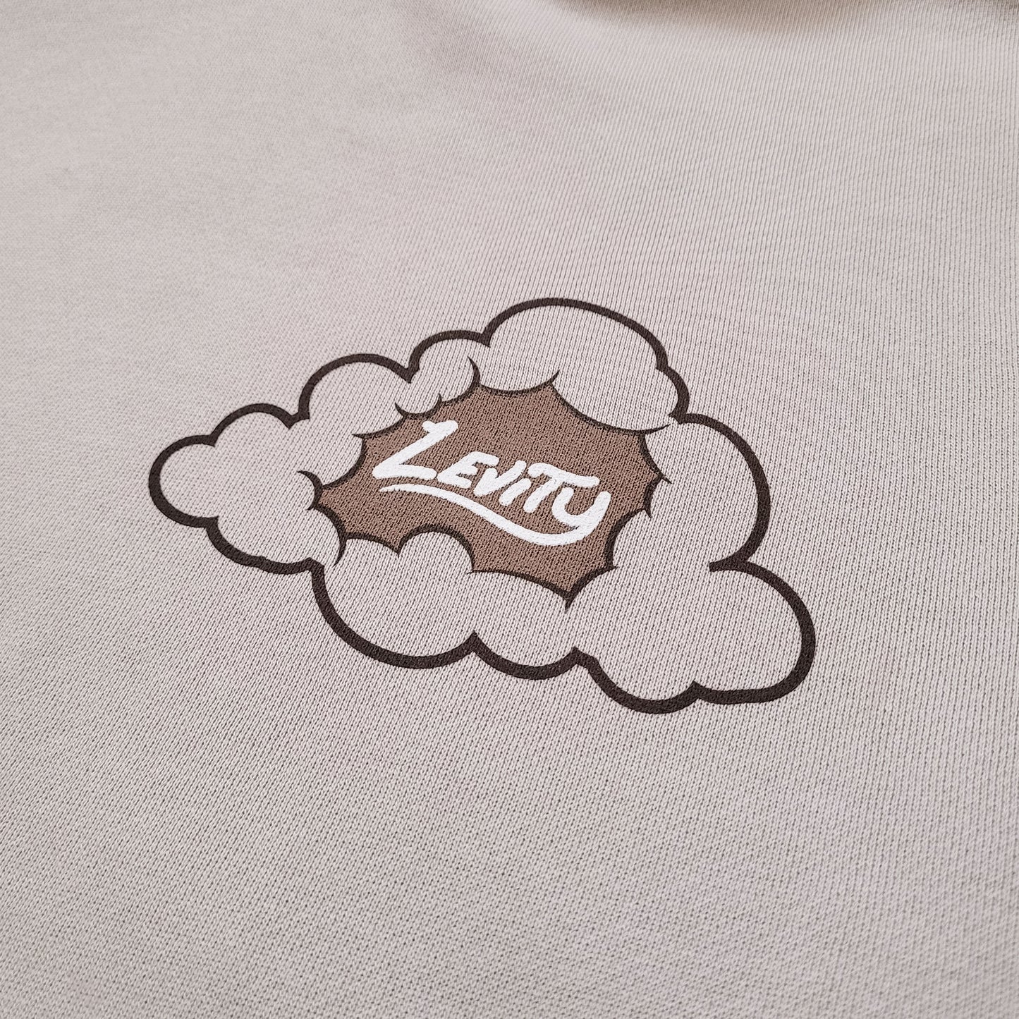 LEVITY - Eye of the Storm V2 Hoodie - Bone