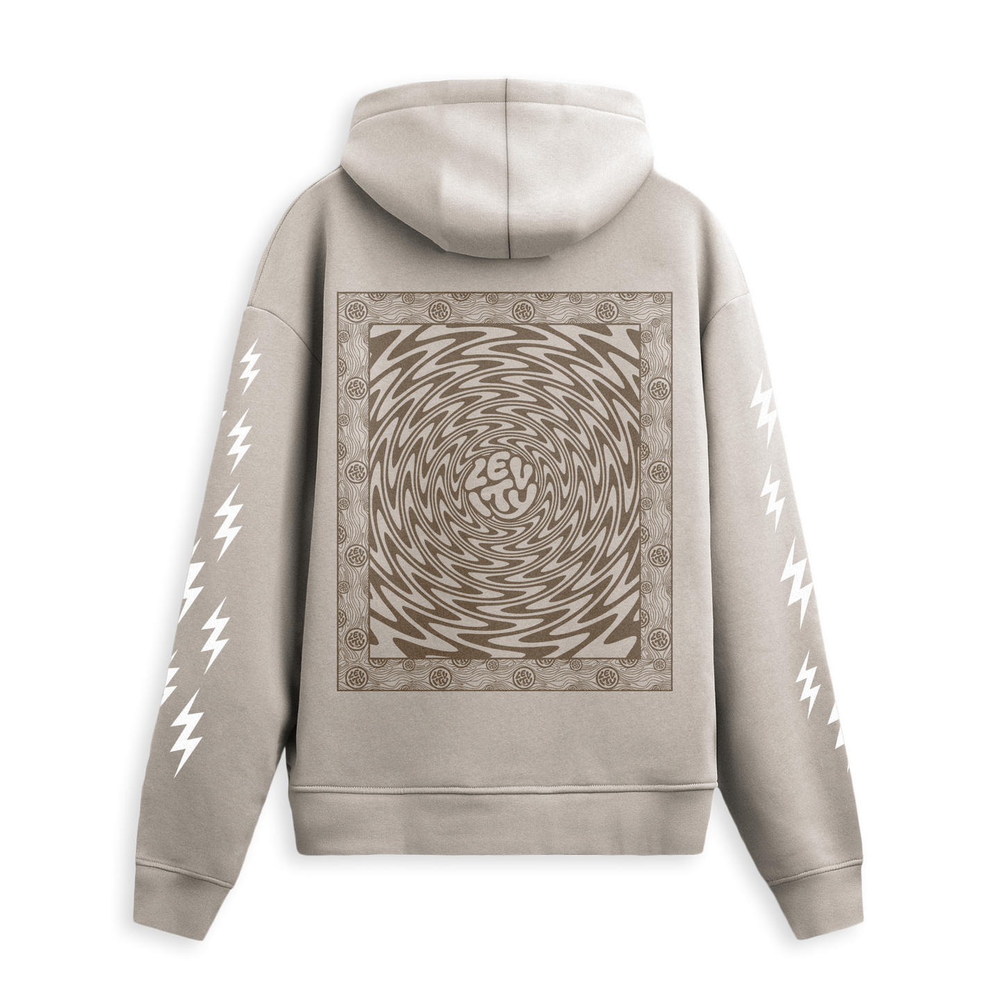 LEVITY - Eye of the Storm V2 Hoodie - Bone