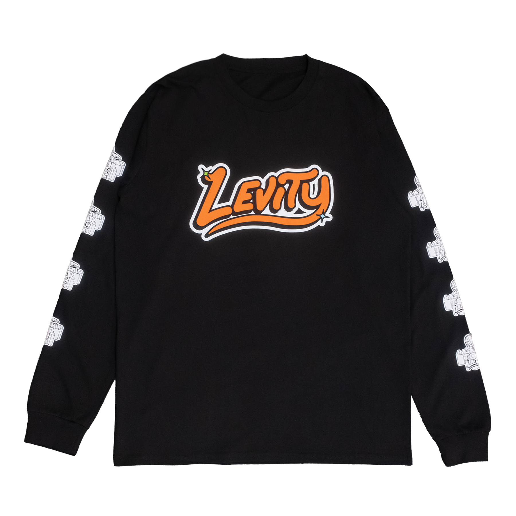 Lasership Tour Spaceship Long Sleeve in Black – Levity Merch Store