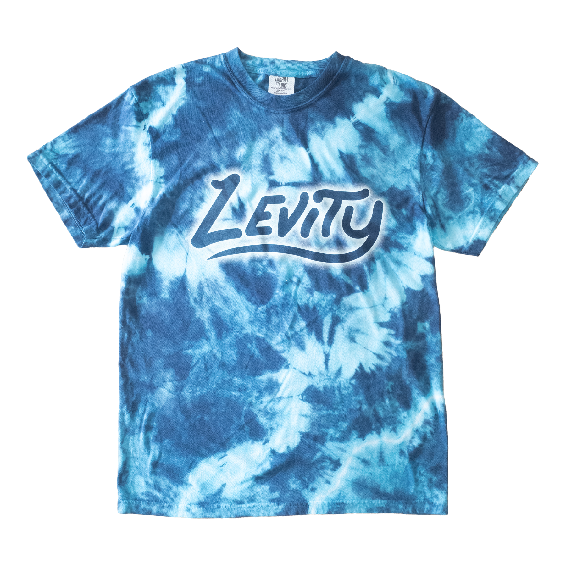 トップス L/S TIE DYE LOGO TEE Levity Logo Pool Dye Tee – Levity Merch Store