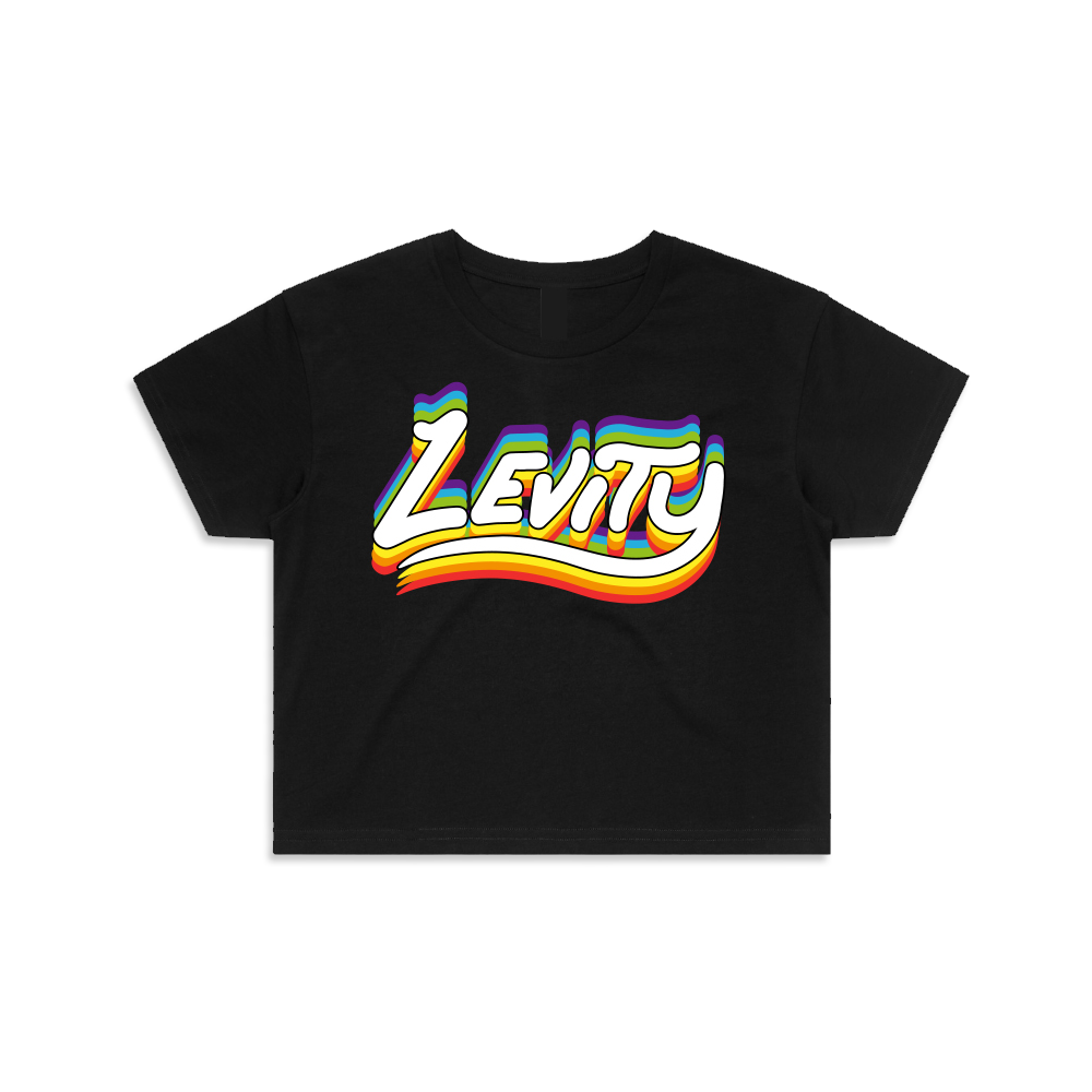 LEVITY - Seeing Colors Crop Tee