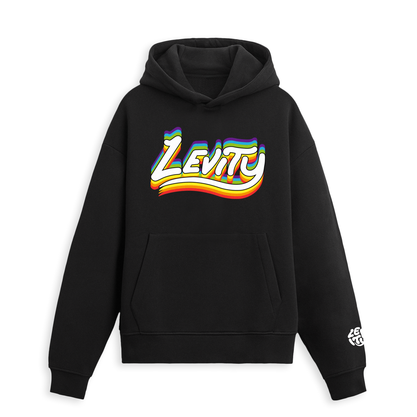 LEVITY - See'n Colors Hoodie - Black