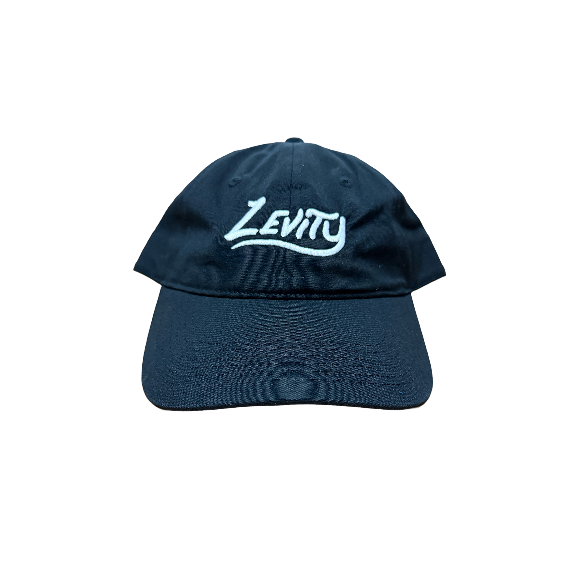 Levity Logo Black Dad Hat