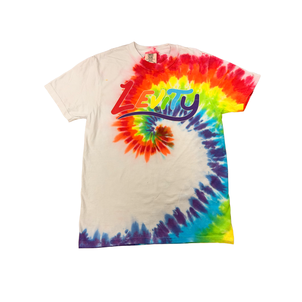 Levity White Swirl Tie Dye T