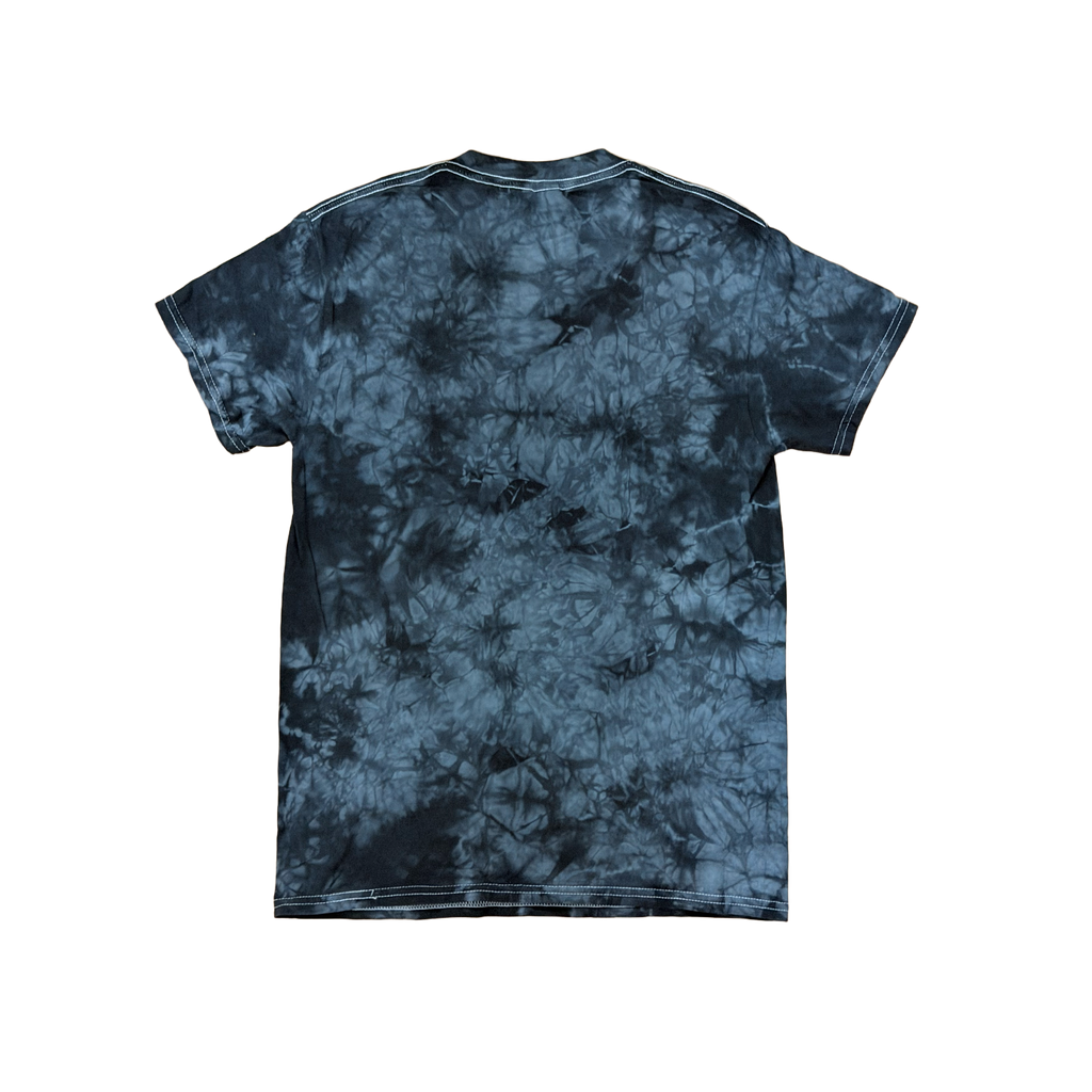 Levity Logo Chrome T in Black Tie Dye