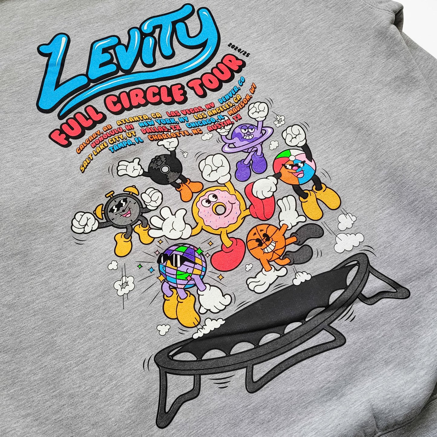 Levity - Full Circle Trampoline Hoodie - Grey