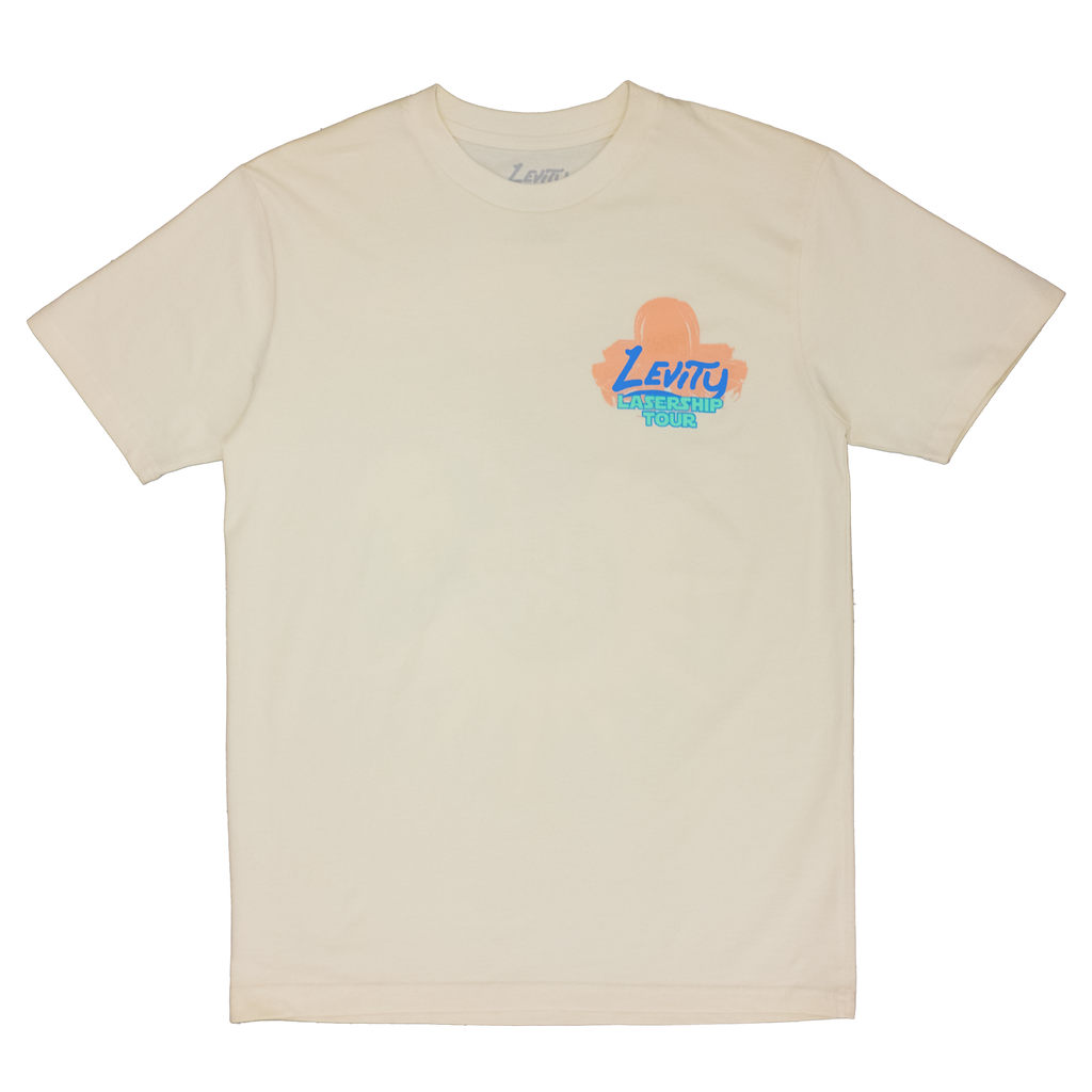 Levity Space Sounds Tee in Cream
