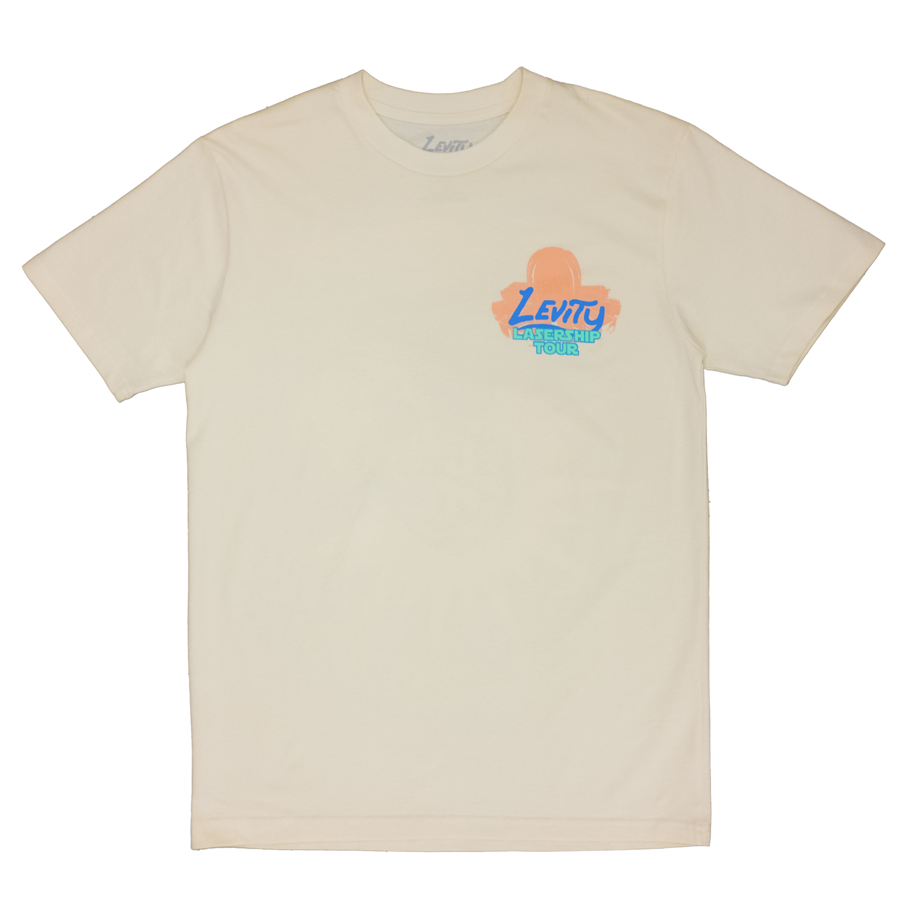Levity Space Sounds Tee in Cream