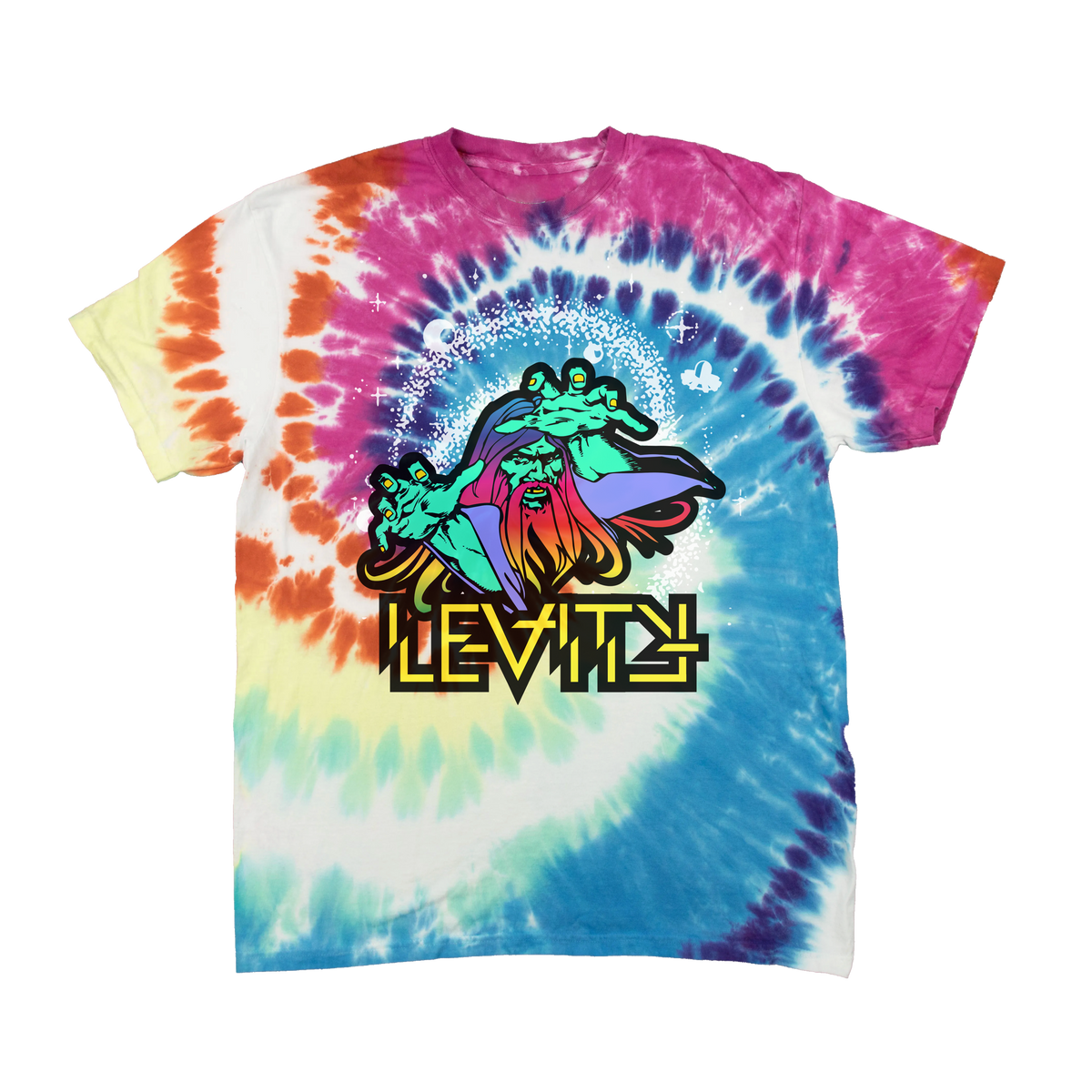 Levity Wizard's Spell Tee in Crystal Elixir Dye