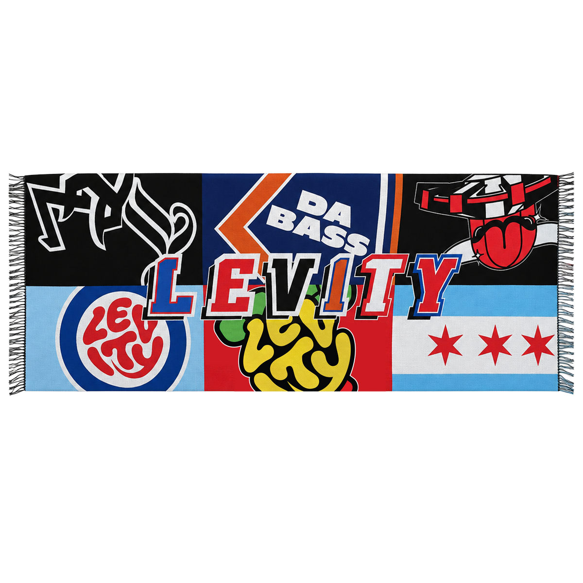 Levity "Chicago Mashup" Pashmina