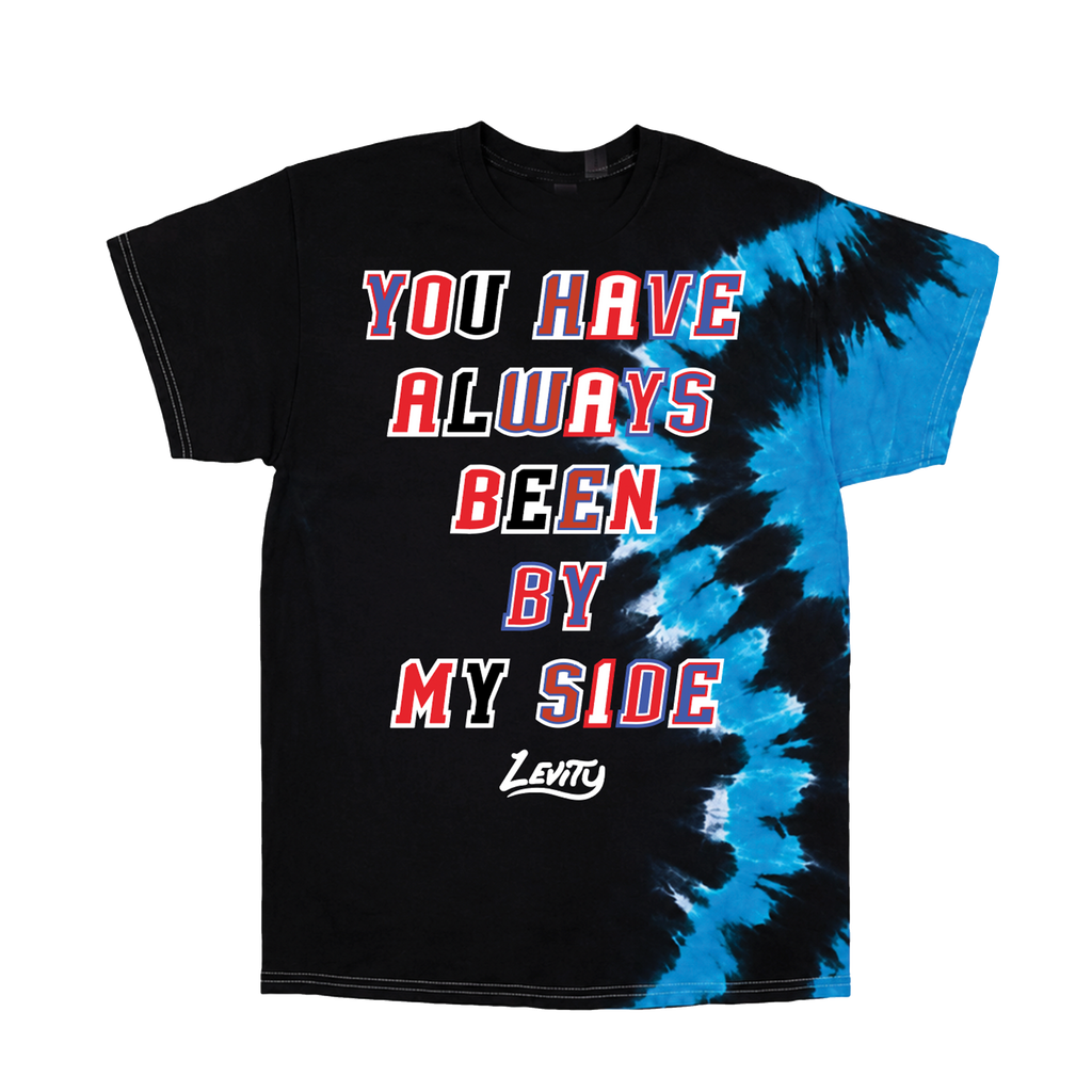 Levity "Chicago Mashup" Tee in Lake Shore Waves Tie Dye