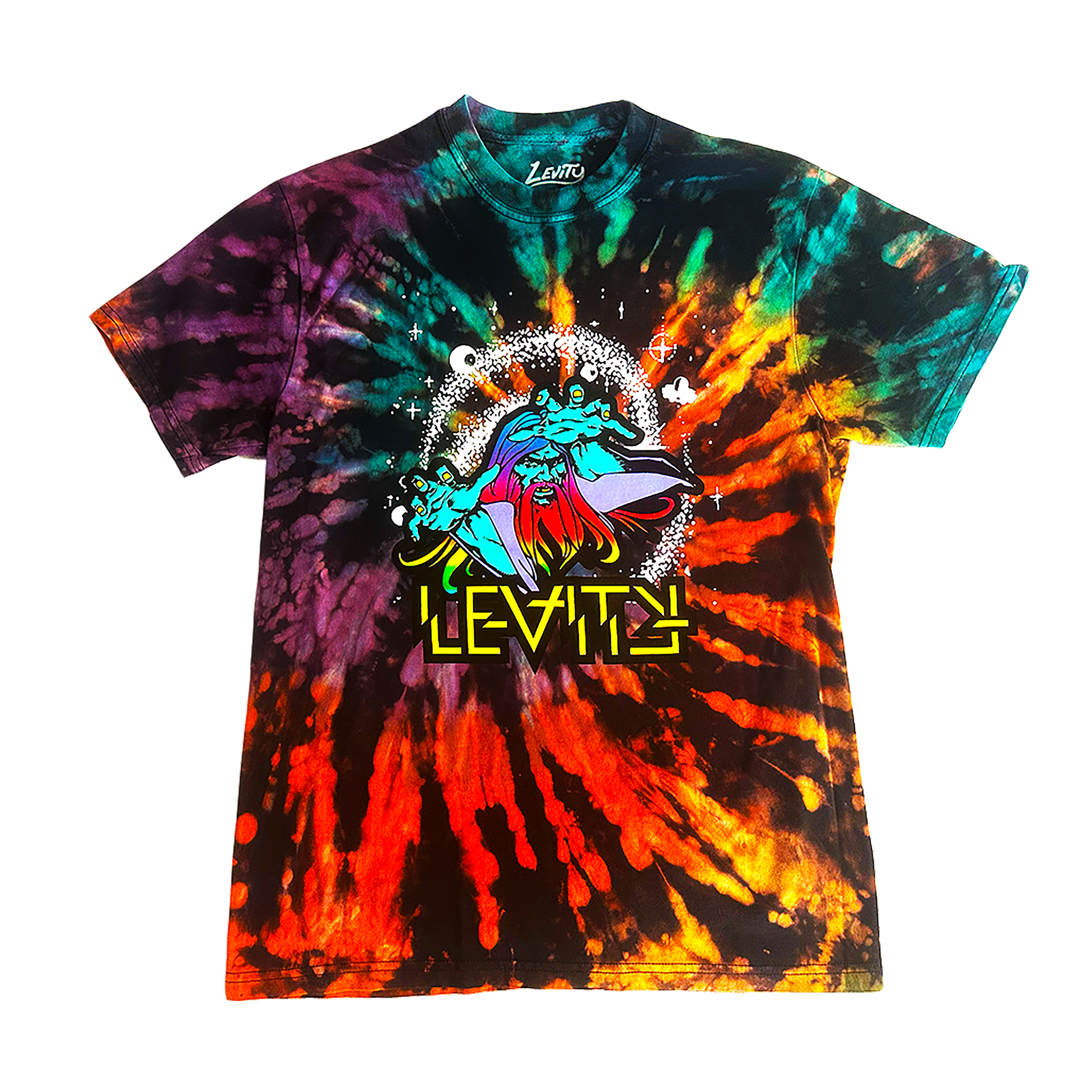 Levity Wizard's Spell Tee in Reverse Potion Dye