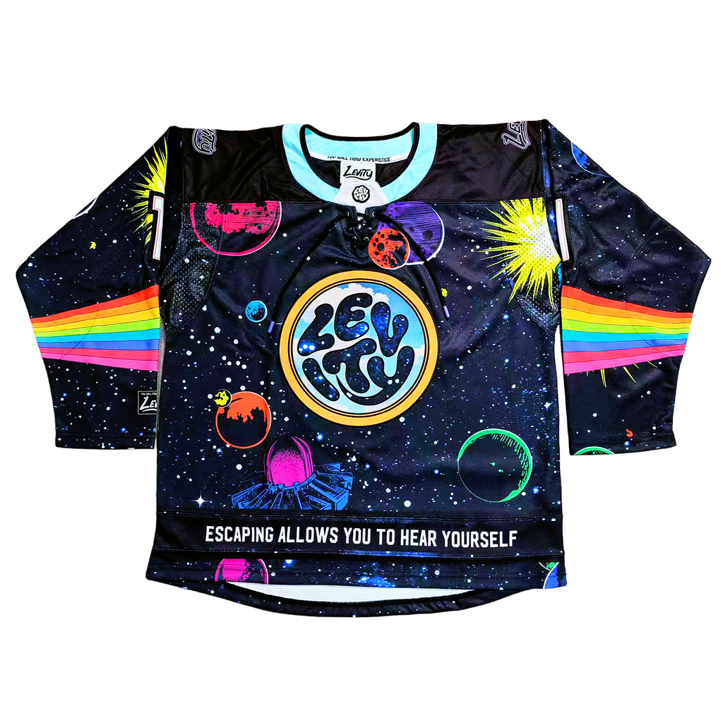 Levity "Escapism" Lace Neck Hockey Jersey