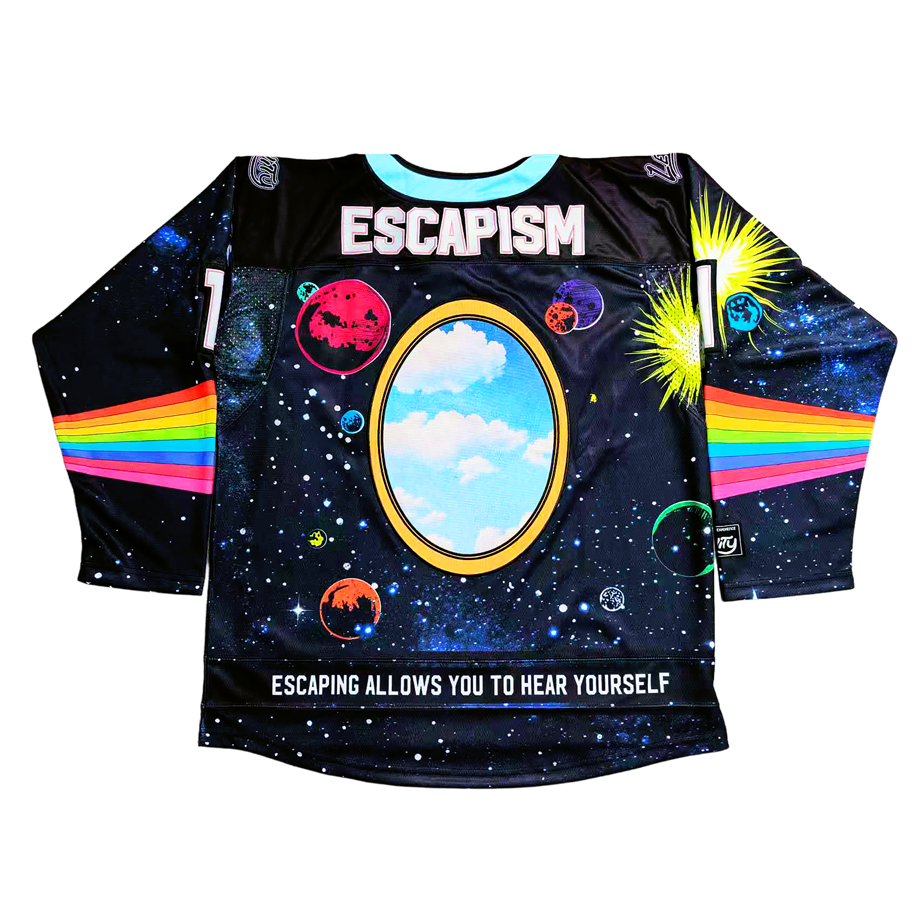 Levity "Escapism" Lace Neck Hockey Jersey