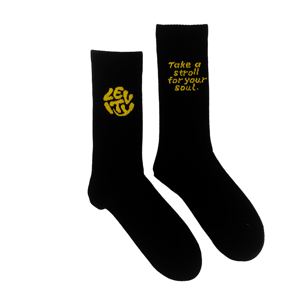 Levity "Take a Stroll for your Soul" Socks 3-Pack