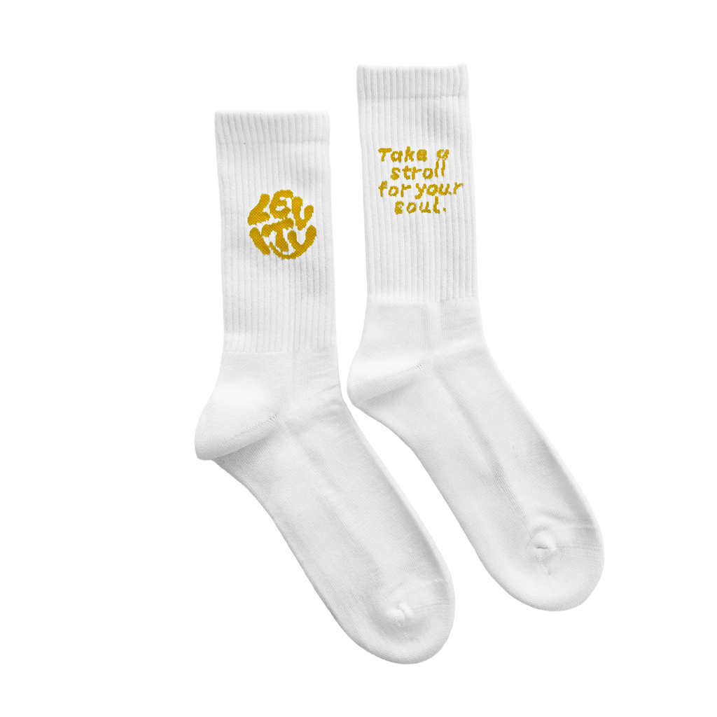 Levity "Take a Stroll for your Soul" Socks 3-Pack