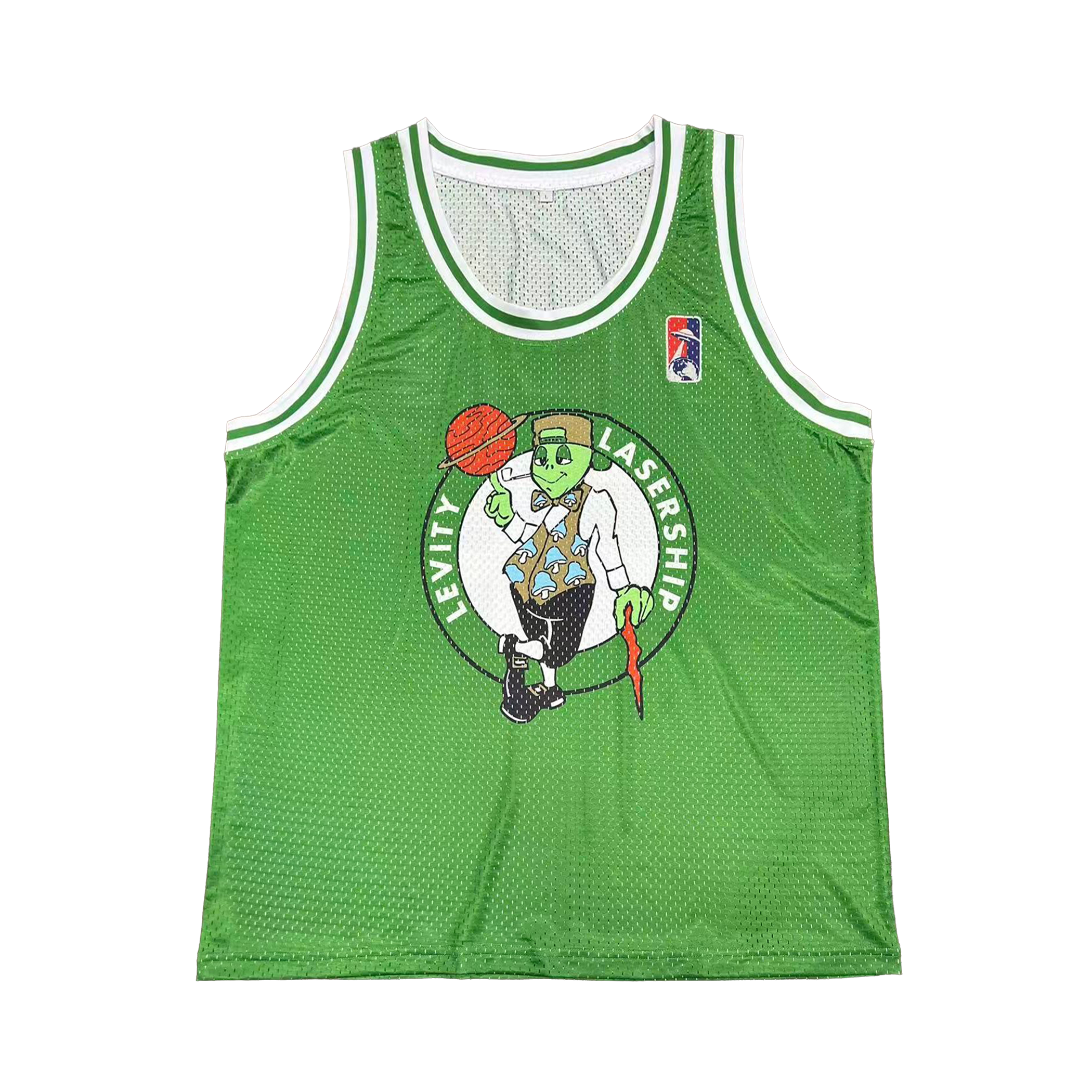 Levity Boston Basketball Jersey