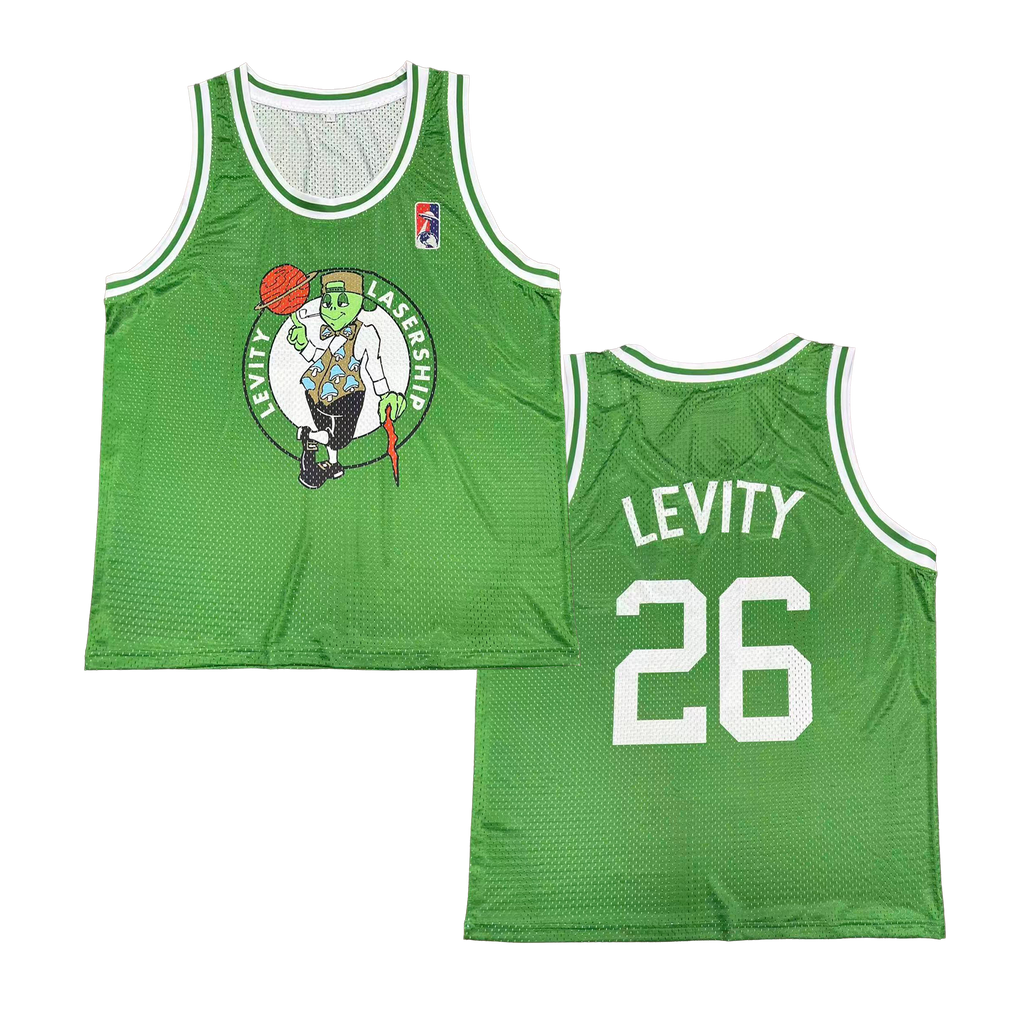 Levity Boston Basketball Jersey