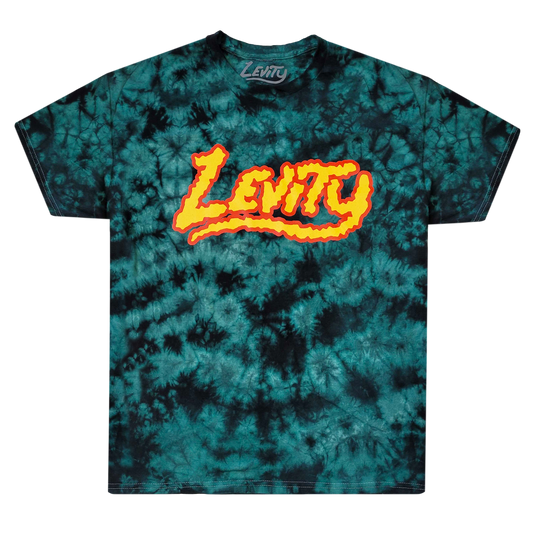 LEVITY - Roughed Logo - Tie Dye Tee