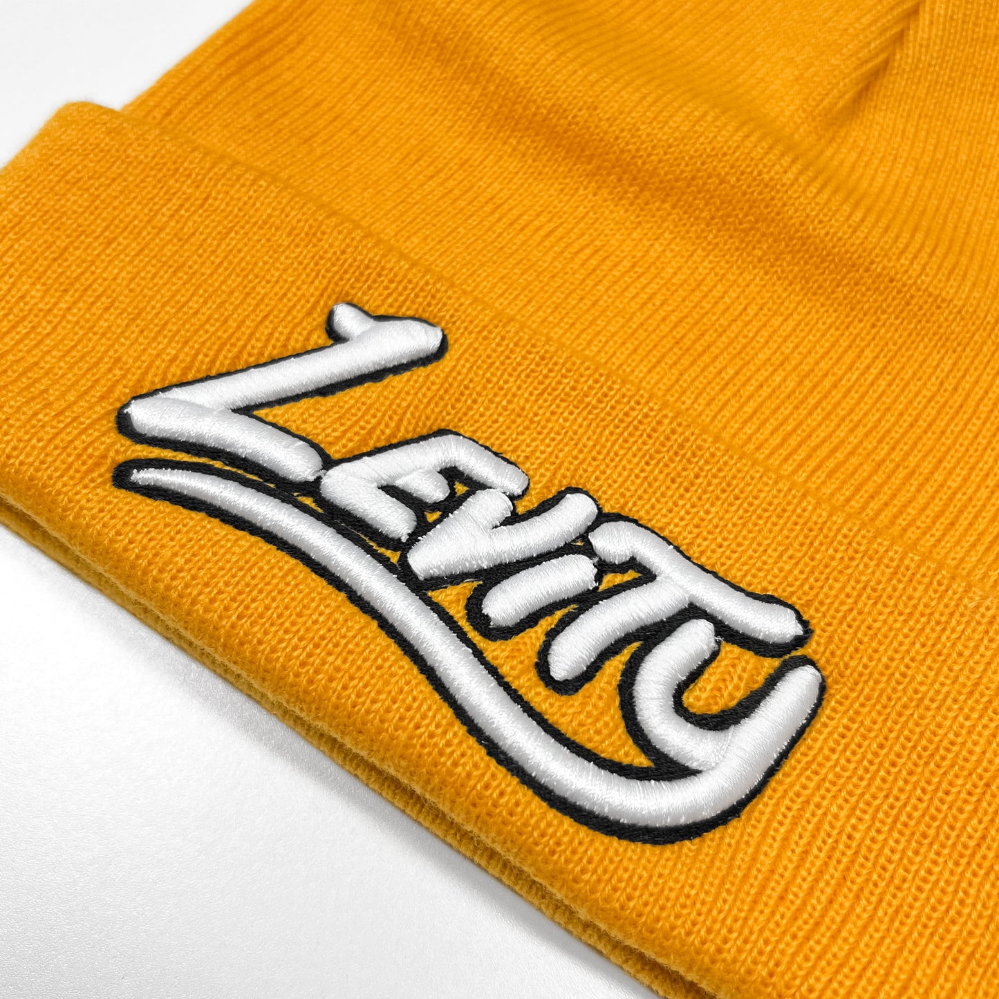 Levity - Logo Beanie - Yellow