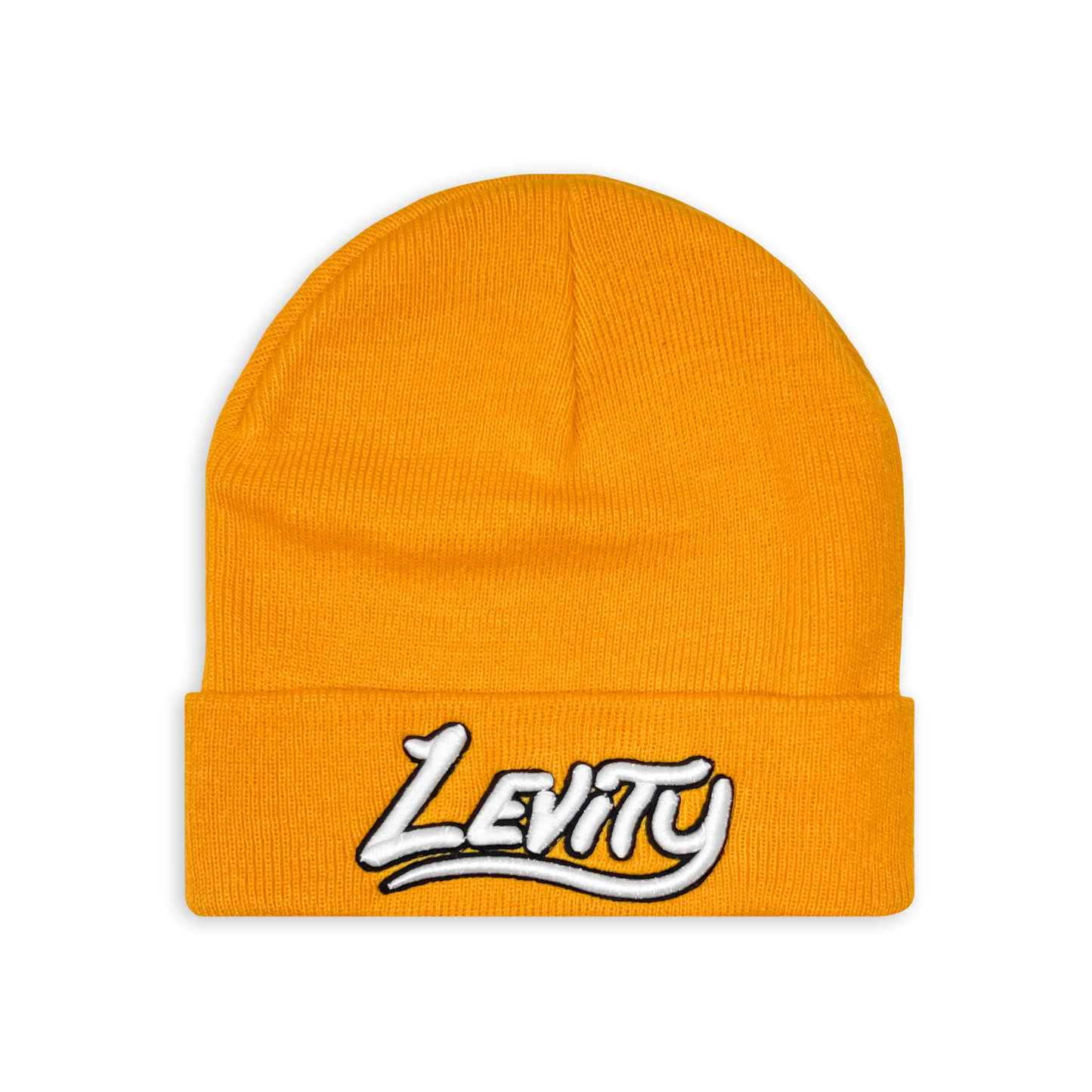 Levity - Logo Beanie - Yellow